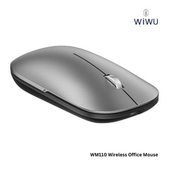 WIWU - WM110 Wireless Office Mouse (2.4G + Dual Bluetooth) - Tarnish