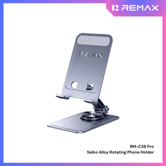 REMAX - RM-C38 Pro Seiko Alloy Rotating Phone Holder - Tarnish