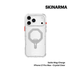 Skinarma - Saido Magsafe Case For iPhone 17 Pro Max - Crystal Clear