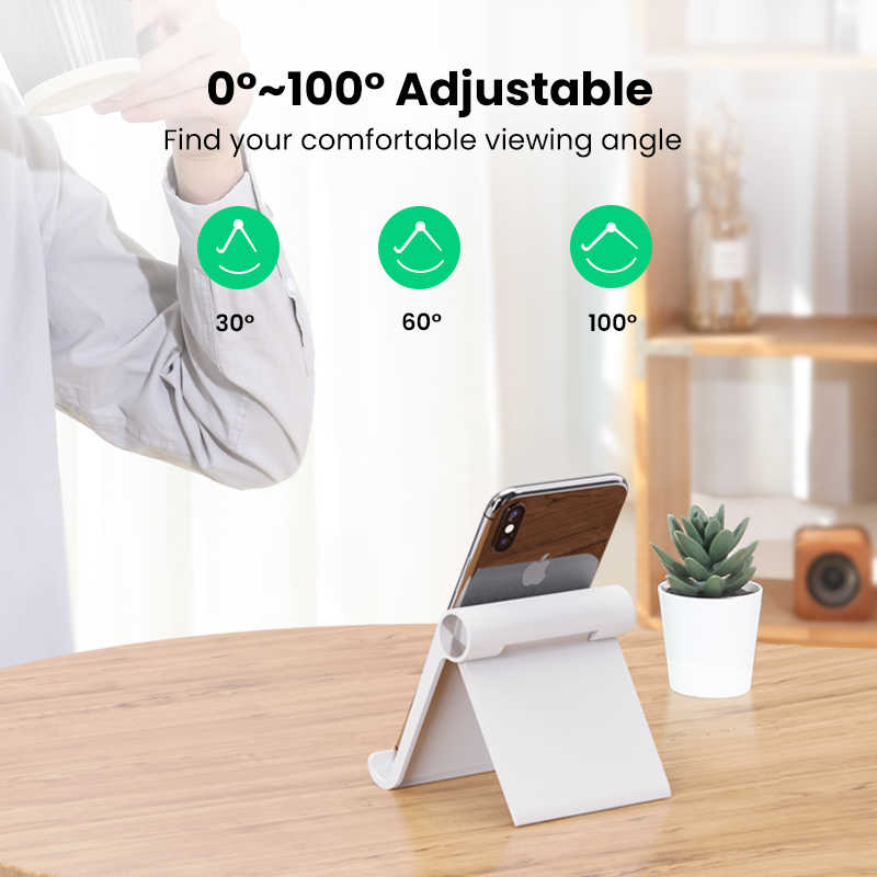 Ugreen LP115 Multi-Angle Adjustable Portable Stand - White