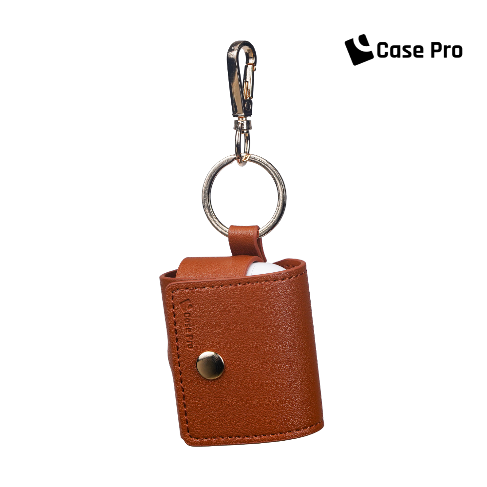 Case Pro (3rd Generation) Airpods Pro Leather Case-Brown