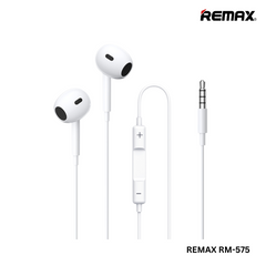 REMAX RM-575 3.5mm Wired Earphone For Music & Call(1.2M)