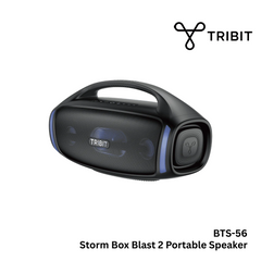 TRIBIT - BTS-56 Storm Box Blast 2 Portable Wireless Speaker - Black