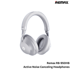 REMAX RB-950HB Binzchi Series Active Noise Cancelling Music Wireless Headphones(Silver)