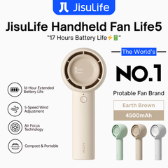 JisuLife - Handheld Fan Life 5 ( 4500mAh ) - Brown