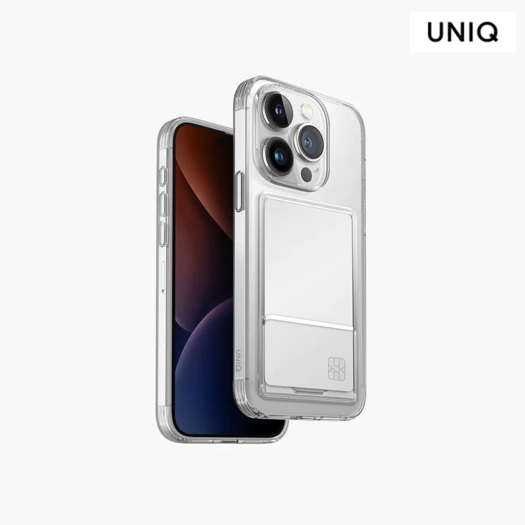 UNIQ iPhone 15 Pro Air Fender ID Case - Clear