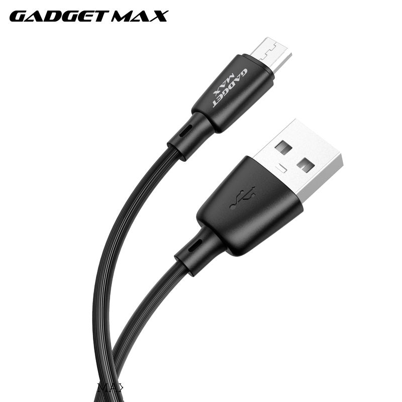 GADGET MAX GX01 MICRO 2.4A CHARGING DATA CABLE FOR MICRO (2.4A)(1M), Micro Cable, Data Cable, Charging Cable, Android Cable