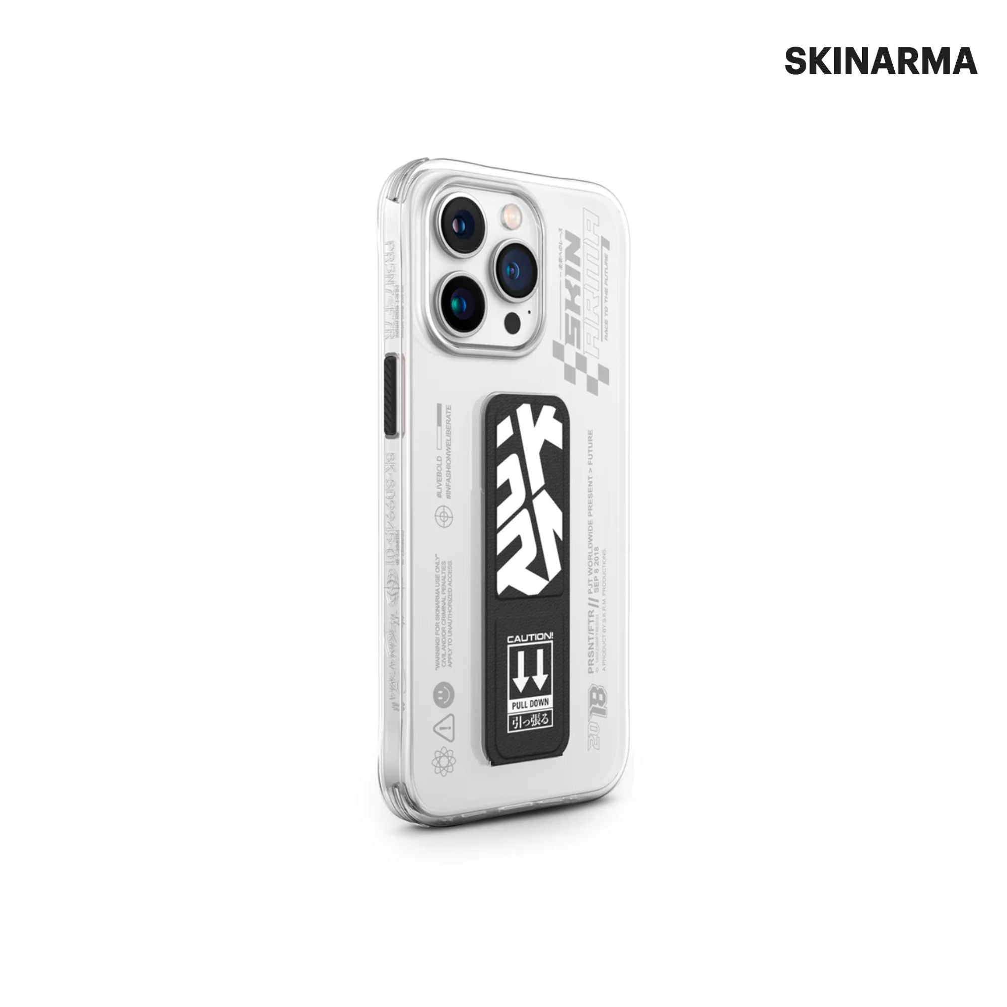 Skinarma iPhone 15 Pro APEX Clear Case