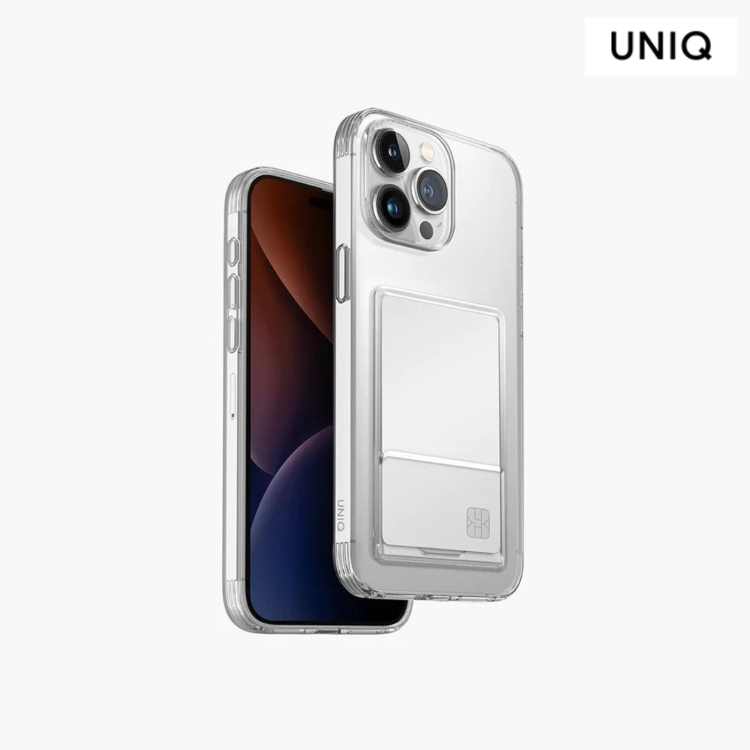 UNIQ iPhone 15 Pro Max  Air Fender ID Case - Clear