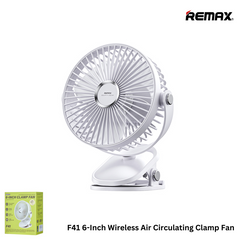 REMAX F41 6-Inch Wireless Air Circulating Clamp Fan