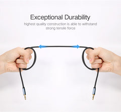 Ugreen 3.5mm Male to 3.5mm Male Gold Plated Metal Case with Braid Cable 1M