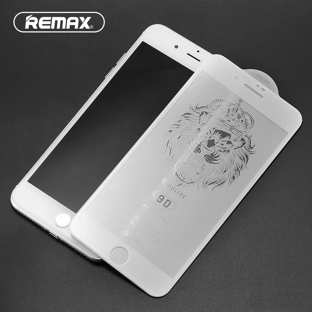 Remax -- GL-32 9D Full Tempered Glass For iPhone 7/8 (White)