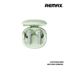 REMAX COZYPODS W8N Vansiang Series ANC+ENC Bluetooth Wireless Earbuds - Green