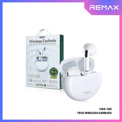 REMAX - TWS-50i Wireless Bluetooth Earbuds - White