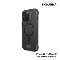 Skinarma iPhone 16 Pro Max 6.9" Saido Mag-Charge Case - Black