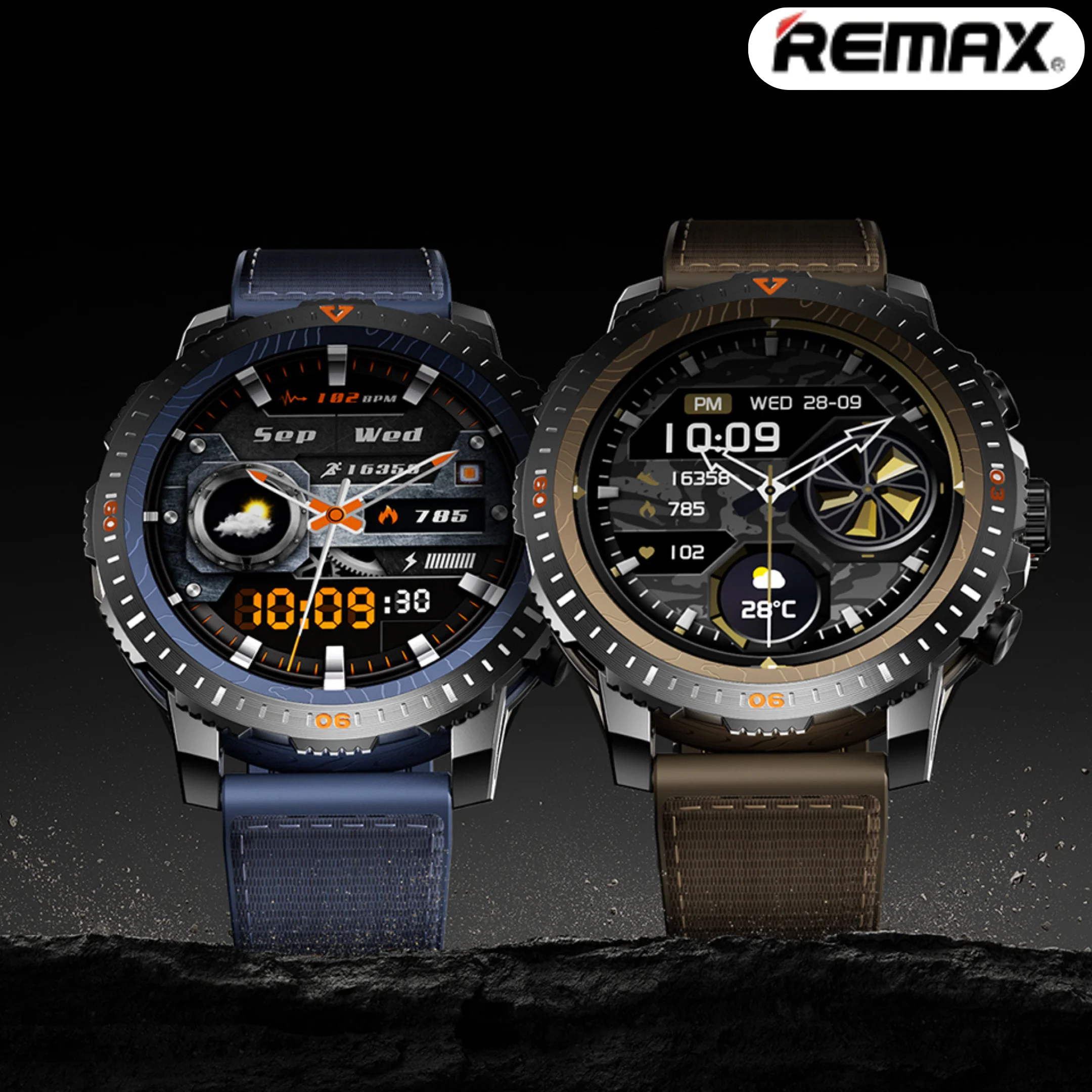 REMAX - WATCH 12 Smart Watch - Navy Blue