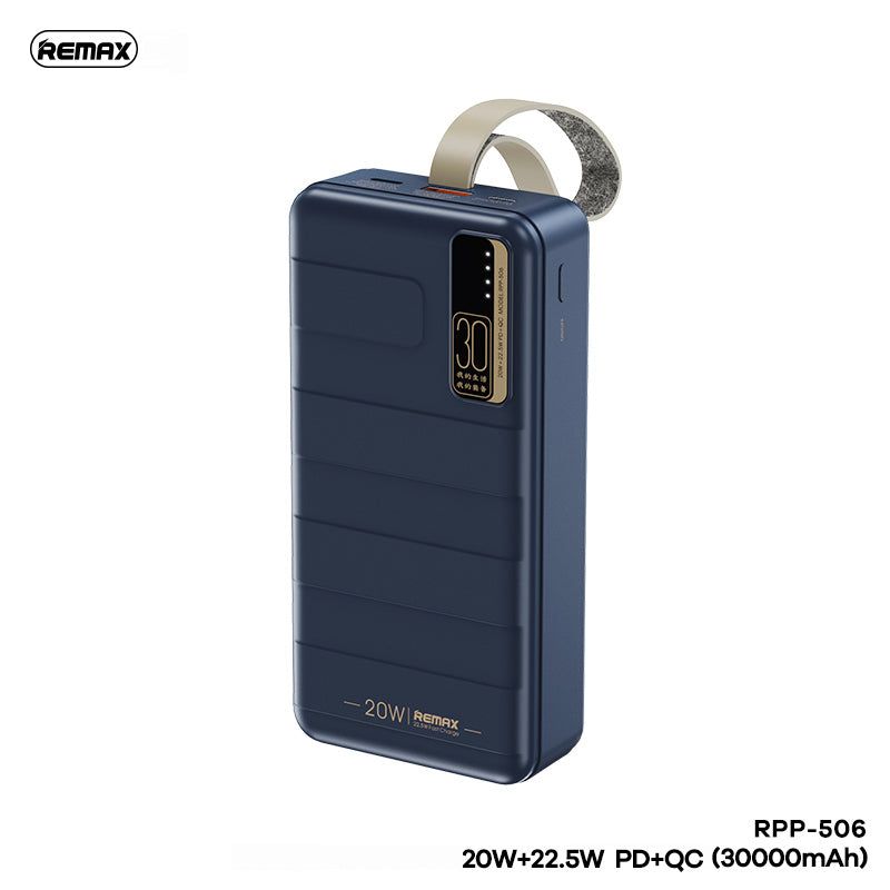 Remax RPP-506 30000mAh Noah Series PD20W+QC22.5W Fast charging Power bank