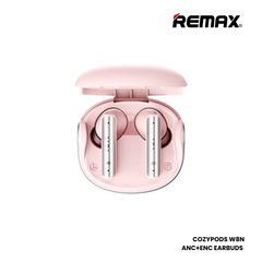 REMAX COZYPODS W8N Vansiang Series ANC+ENC Bluetooth Wireless Earbuds - Pink