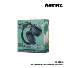 REMAX RB-850HB Blissful Series ANC Bluetooth Wireless Headphone - Black