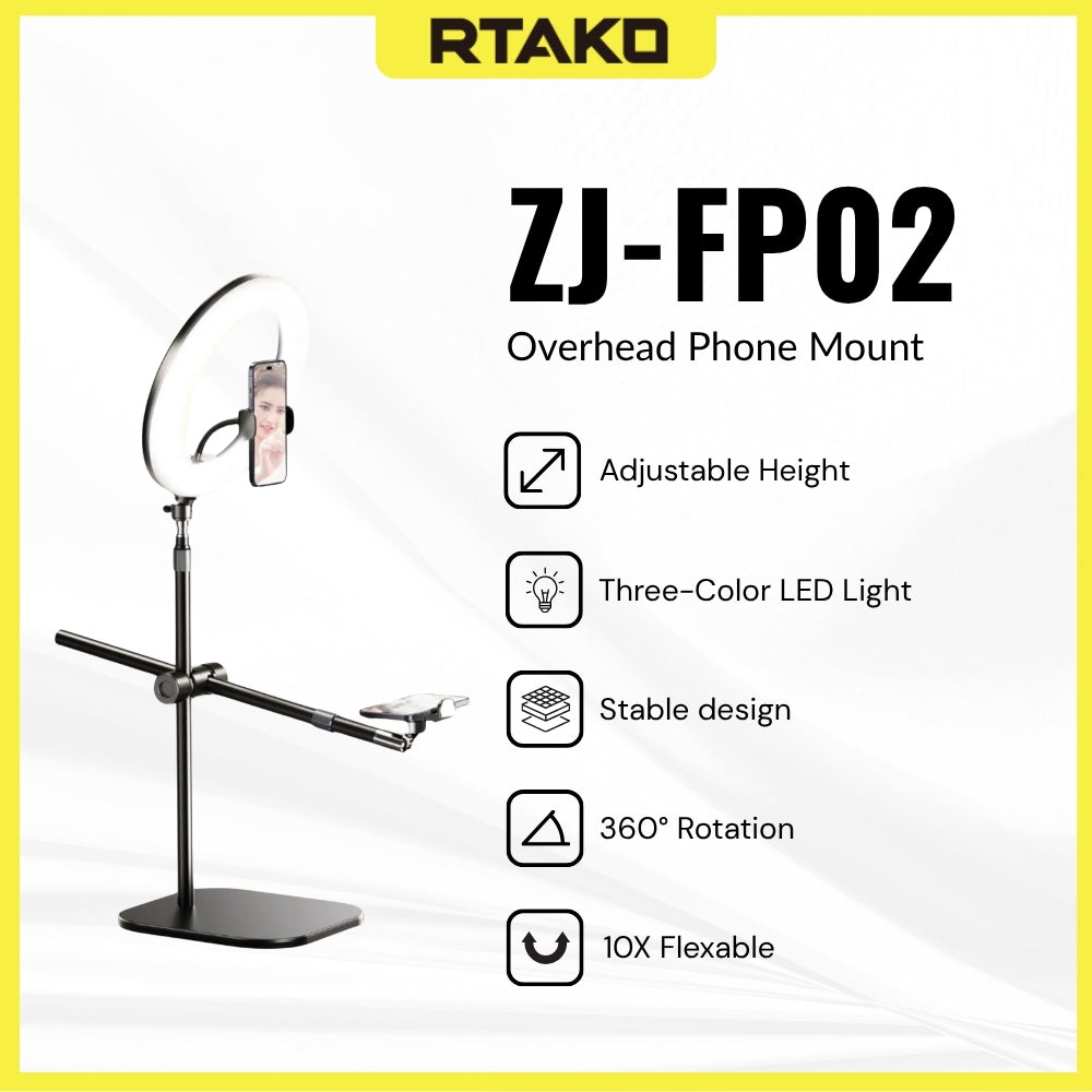 RTAKO - ZJ-FP02 Overhead Phone Mount