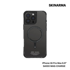 Skinarma iPhone 16 Pro Max 6.9" Saido Mag-Charge Case - Black