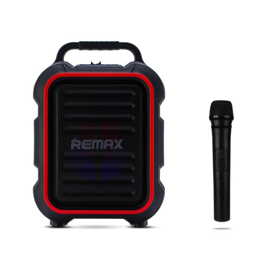 REMAX RB-X3 SOUND K OUTDOOR PORTABLE BLUETOOTH SPEAKER,Speaker,Wireless Speaker,Desktop Speaker, Portable Speaker,Mini Bluetooth Speaker,wireless speaker for Phone,Computer ,Music,Tablet,Bluetooth Speaker with SD Card,Flash Drive,Aux,RGB