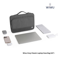 WIWU - Cozy Classic Laptop Case (14") - Grey