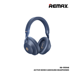 REMAX RB-950HB Binzchi Series ANC Bluetooth Wireless Headphone - Blue