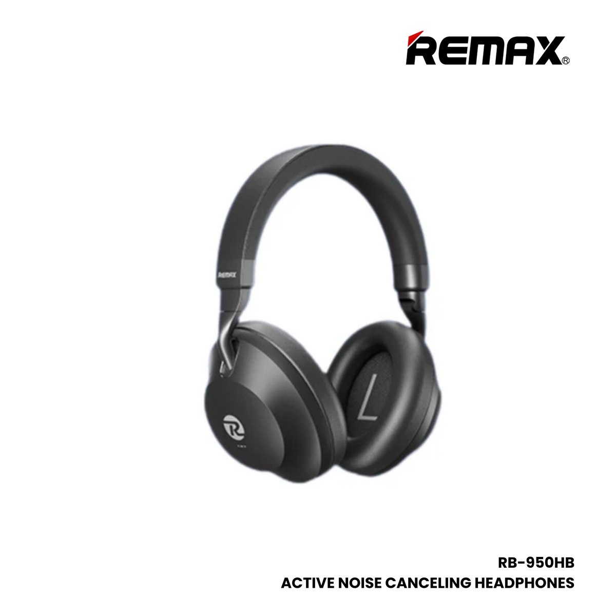 REMAX RB-950HB Binzchi Series ANC Bluetooth Wireless Headphone - Black