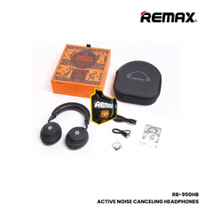 REMAX RB-950HB Binzchi Series ANC Bluetooth Wireless Headphone - Black