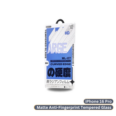 iPhone 16 Pro >> REMAX Matte HD Tempered Glass Future large Curved Edge Series - Clear