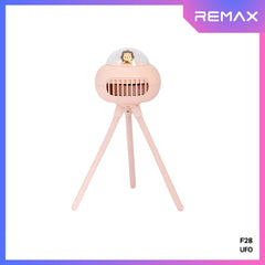 REMAX - F28  General UFO Stroller Fan - Pink