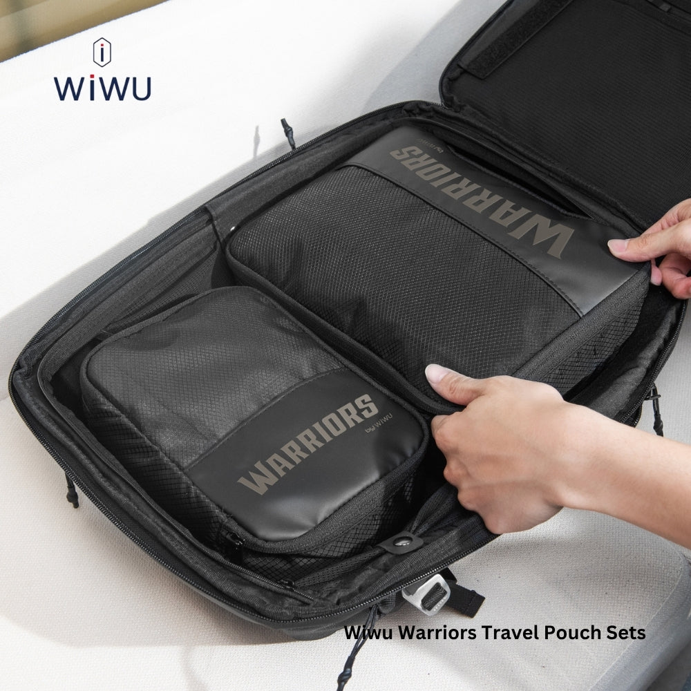 WIWU - Warriors Travel Pouch Set - Black
