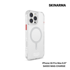 Skinarma iPhone 16 Pro Max 6.9" Saido Mag-Charge Case - Clear