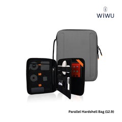 WIWU - Parallel Hardshell Bag (12.9") - Black
