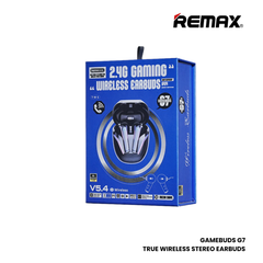 REMAX GAMEBUDS G7 Gaming Bluetooth Wireless Earbuds - Black