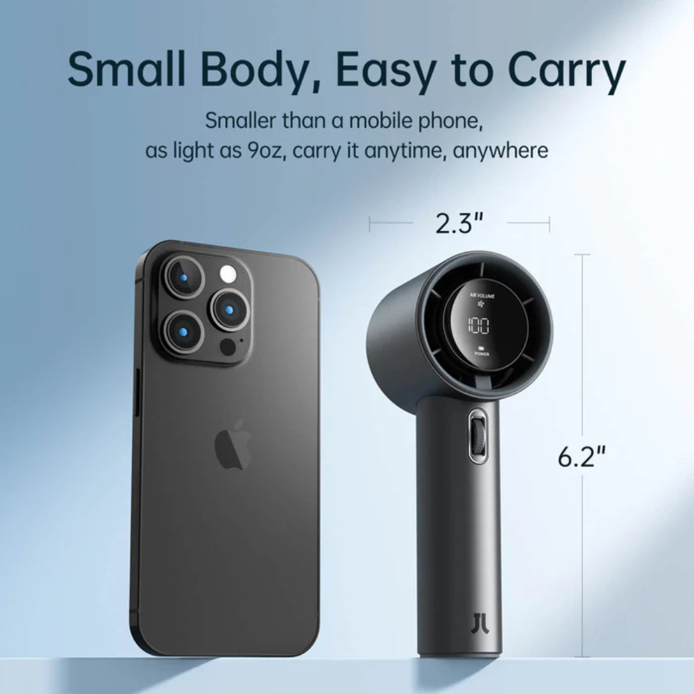 JisuLife - Handheld Fan Pro 1 ( 3600mAh ) - Grey Blue