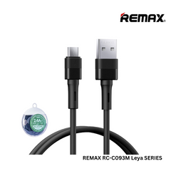 REMAX RC-C093M LEYA Series 2.4A Fast Charging Liquid Silicone Data Cable For Micro(1.2M) Black