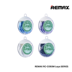 REMAX RC-C093M LEYA Series 2.4A Fast Charging Liquid Silicone Data Cable For Micro(1.2M)White