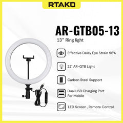 RTAKO - AR-GTB05-13 13″ Ring light
