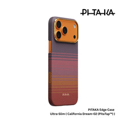 PITAKA - iPhone 17 Pro Max Case ( Ultra-Slim California Dream-02 (PitaTap™) )