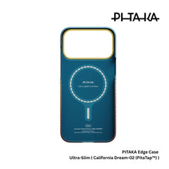 PITAKA - iPhone 17 Pro Max Case ( Ultra-Slim California Dream-02 (PitaTap™) )