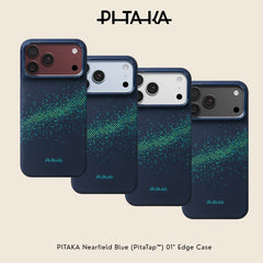 PITAKA - Nearfield Blue 01 Edge Case For iPhone 18 Pro - Milky Way Galaxy 2.0