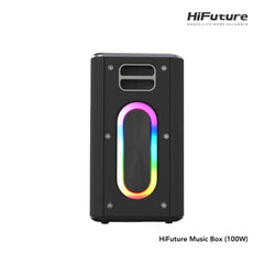 HiFuture - Music Box Bluetooth Wireless Speaker ( 100W ) - Black
