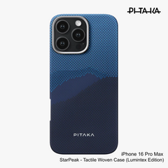 PITAKA - iPhone 16 Pro Max Case ( StarPeak Luminous ) - Over the Horizon