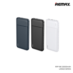 REMAX  RPP-96 10000MAH LANGO SERIES POWER BANK, PowerBank 10000mAh,10000mAhpowerbank -White