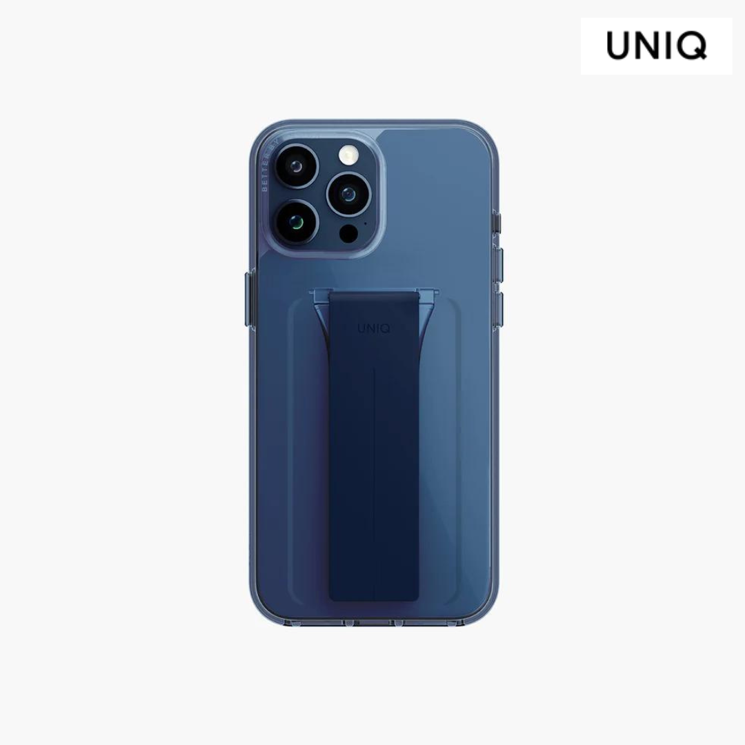 UNIQ iPhone 15 Pro Heldro Mount + Holder  Case - Smoke