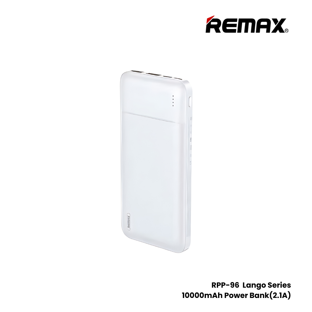 REMAX RPP-96 Lango Series 10000mAh Power Bank - White