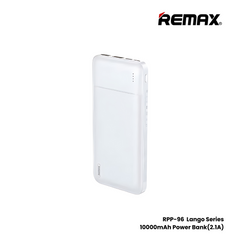 REMAX RPP-96 Lango Series 10000mAh Power Bank - White