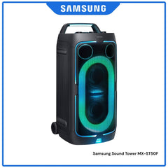 SAMSUNG - Sound Tower MX-ST50F Party Speaker ( 240W ) - Black